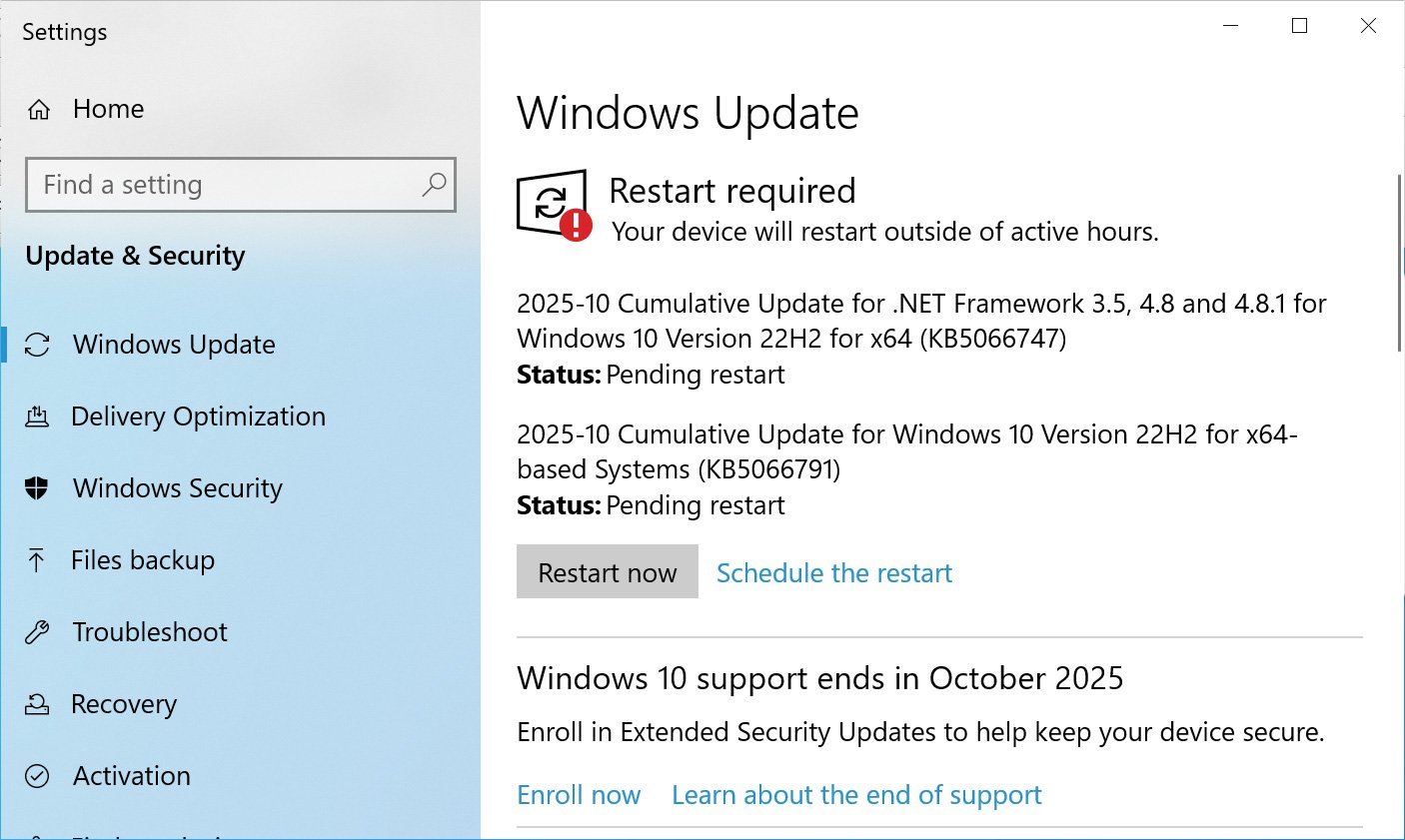 Windows 10 KB5066791 update